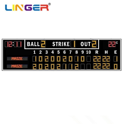ระบบควบคุมแบบไร้สาย บาสบอล LED Scoreboard ปรับแต่งตามต้องการ พร้อมการติดตั้งง่าย