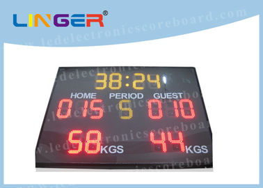 จัดการระยะไกลและฟังก์ชั่นที่เรียบง่าย Led Scoreboard อิเล็กทรอนิกส์สำหรับกีฬามวยปล้ำ