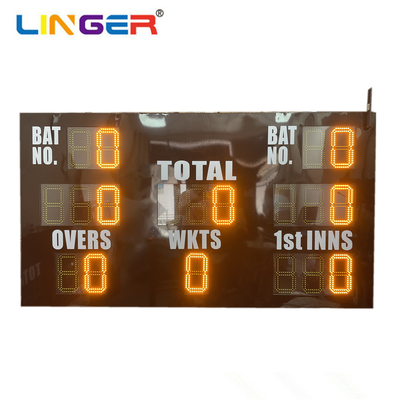 DIP Digit Led Cricket Scoreboard พร้อมเสาอากาศภายนอก Lora 5g