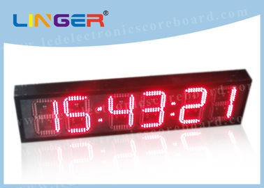นาฬิกาดิจิตอล LED อิเล็กทรอนิกส์พร้อม RF Remote / GPS ปรับเวลาอัตโนมัติ