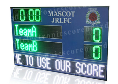 Multi - Sports Digital Score Board และ Electronic LED Football Scoreboard สีเขียว